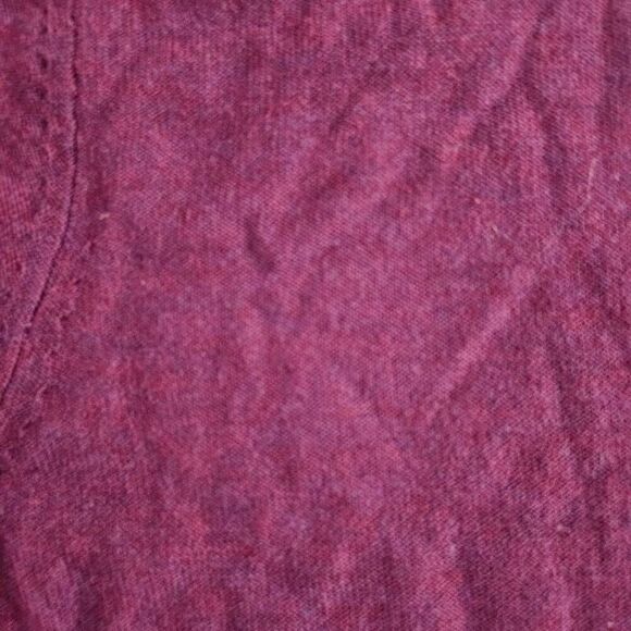 Raffi 100% Extra Fine Merino Wool Men's Size XL Crew Neck Sweater Purple - Picture 2 of 6